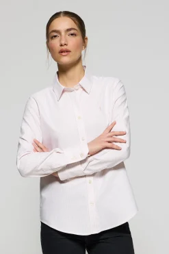 Polo Club Chemises*Chemise Oxford à rayures s avec logo Rigby Go Rose