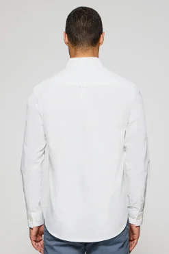 Polo Club Chemises*Chemise Oxford he avec logo brodé Rigby Go Blanc