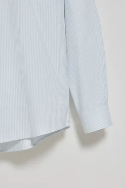 Polo Club Chemises*Chemise Oxford à rayures yale avec logo brodé Bleu