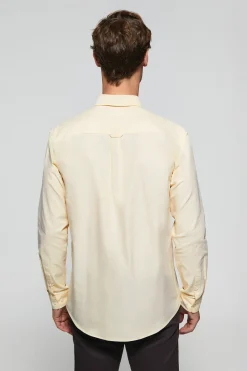 Polo Club Chemises*Chemise Oxford jaune avec logo Rigby Go Jaune tendre