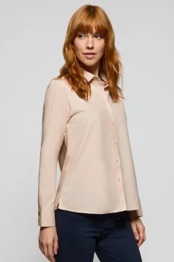Polo Club Chemises*Chemise Oxford à logo brodé Pêche