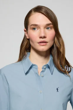 Polo Club Chemises*Chemise Oxford Regular fit avec logo Rigby Go Bleu Ciel