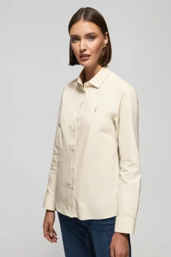 Polo Club Chemises*Chemise Oxford Regular fit avec logo Rigby Go Beige