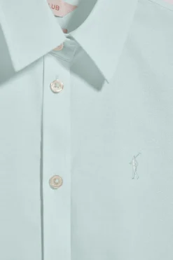 Polo Club Chemises*Chemise Oxford Regular fit couleur avec logo Rigby Go Aigue-Marine