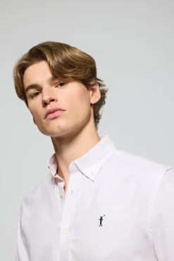 Polo Club Chemises*Chemise Oxford avec logo brodé Rigby Go Rose