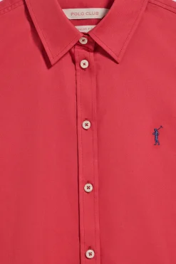 Polo Club Chemises*Chemise Oxford avec logo brodé Rigby Go Rouge