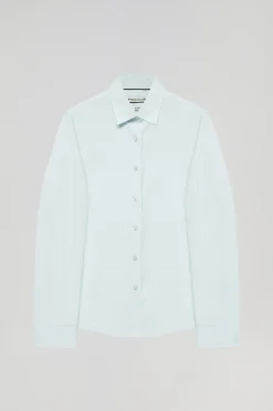 Polo Club Chemises*Chemise Oxford e à logo brodé Vert