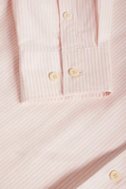 Polo Club Chemises*Chemise rayée Oxford tendre avec broderie Orange