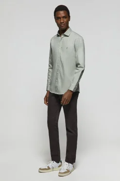 Polo Club Chemises*Chemise Slim en popeline avec logo Rigby Go Vert jade