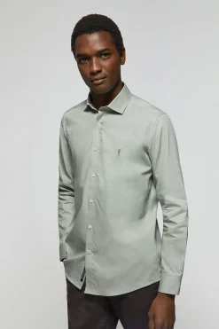 Polo Club Chemises*Chemise Slim en popeline avec logo Rigby Go Vert jade