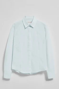Polo Club Chemises*Chemise Slim en popeline couleur avec logo brodé Rigby Go Aigue-Marine