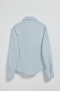 Polo Club Chemises*Chemise Slim en popeline avec logo brodé Rigby Go Bleu Ciel