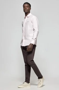 Polo Club Chemises*Chemise Slim en popeline avec logo brodé Rigby Go Rose