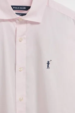 Polo Club Chemises*Chemise Slim en popeline avec logo brodé Rigby Go Rose