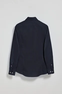 Polo Club Chemises*Chemise Slim en popeline avec logo brodé Bleu Marine