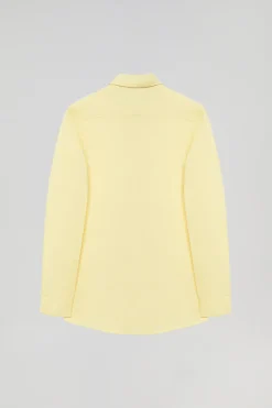 Polo Club Chemises*Chemise Slim en popeline jaune avec logo Rigby Go Jaune tendre
