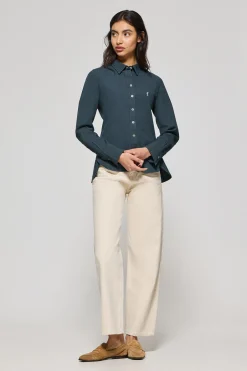 Polo Club Chemises*Chemise slim Sefora avec logo Rigby Go Bleu Marine