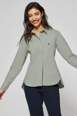 Polo Club Chemises*Chemise Slim Sefora avec logo Rigby Go Vert Clair