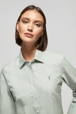 Polo Club Chemises*Chemise oxford Slim Fit avec logo Rigby Go Vert jade