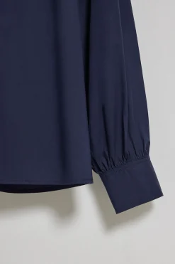 Polo Club Chemises*Chemisier Solar en coton avec détail brodé Bleu Marine