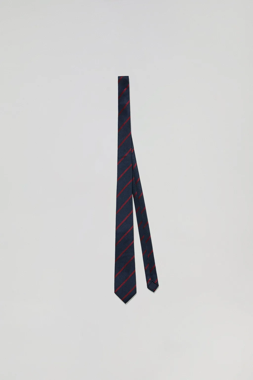 Polo Club Accessoires*Cravate en soie motifs rayés avec logo Multicolore