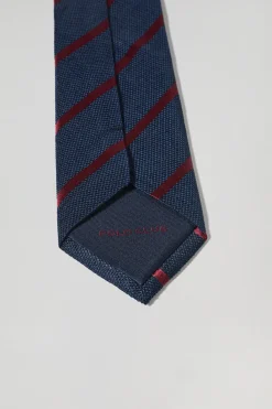 Polo Club Accessoires*Cravate en soie motifs rayés avec logo Multicolore