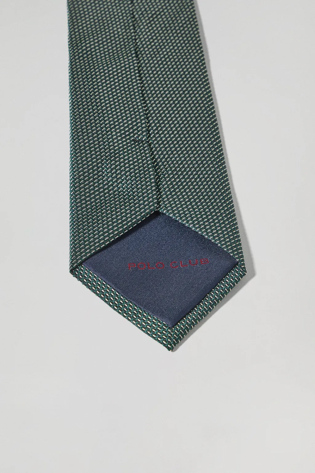 Polo Club Accessoires*Cravate en soie e avec logo Vert