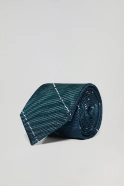 Polo Club Accessoires|Packs*Ensemble cravate et pochette en soie avec détails brodés Multicolore