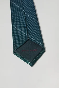 Polo Club Accessoires|Packs*Ensemble cravate et pochette en soie avec détails brodés Multicolore
