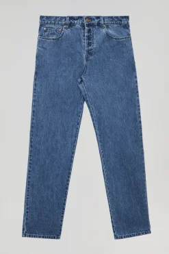 Polo Club Pantalons*Jean cinq poches en bleu avec détails Denim