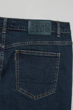 Polo Club Pantalons*Jean Tate avec détails Bleu Indigo