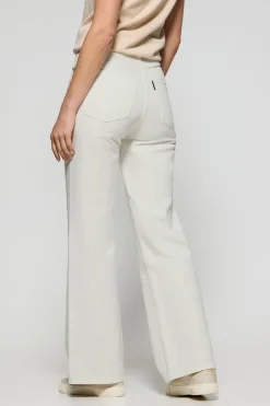 Polo Club Pantalons*Jeans jambes larges Jana Blanc