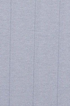 Polo Club Robes*Longue robe e en côtes brodée d’un monogramme Bleu