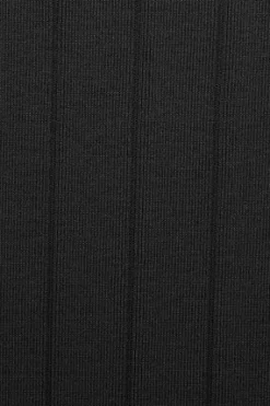 Polo Club Robes*Longue robe e en côtes brodée d’un monogramme Noir
