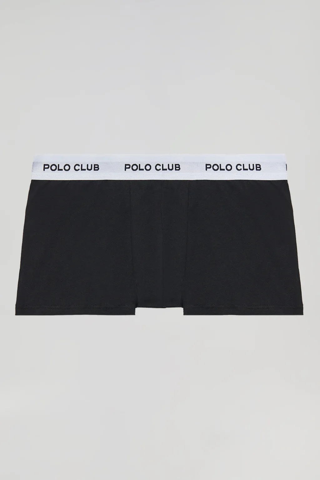 Polo Club Packs*Lot de deux boxers noir et gris avec logo Multicolore