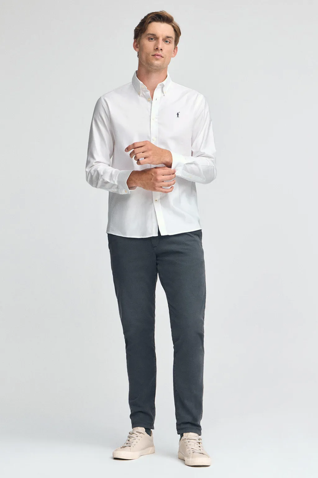Polo Club Chemises|Packs*Lot de deux chemises bleu ciel et blanche à coupe regular avec logo Rigby Go Multicolore