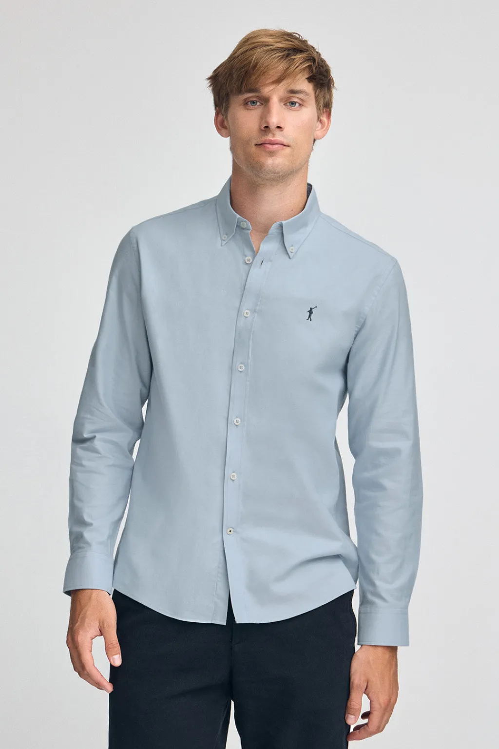 Polo Club Chemises|Packs*Lot de deux chemises bleu ciel et blanche à coupe regular avec logo Rigby Go Multicolore