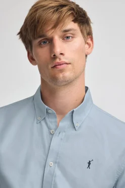 Polo Club Chemises|Packs*Lot de deux chemises bleu ciel et blanche à coupe regular avec logo Rigby Go Multicolore