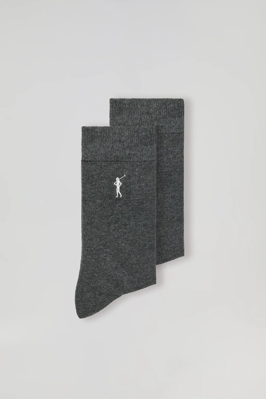 Polo Club Accessoires|Packs*Lot de deux paires de chaussettes avec logo Rigby Go Gris Foncé