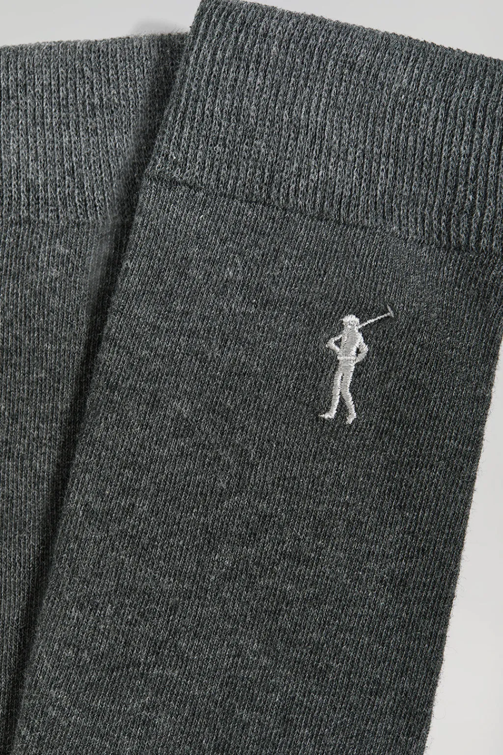 Polo Club Accessoires|Packs*Lot de deux paires de chaussettes avec logo Rigby Go Gris Foncé