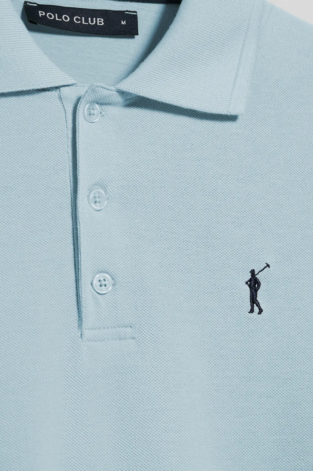 Polo Club Packs|Polos*Lot de deux polos à trois boutons bleu clair et bleu marine avec logo Rigby Go Multicolore