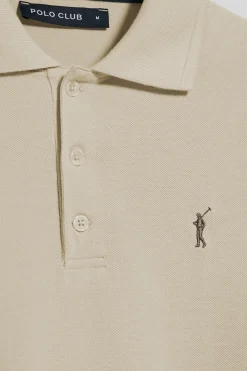 Polo Club Packs|Polos*Lot de deux polos à trois boutons bleu denim et beige avec logo Rigby Go Multicolore
