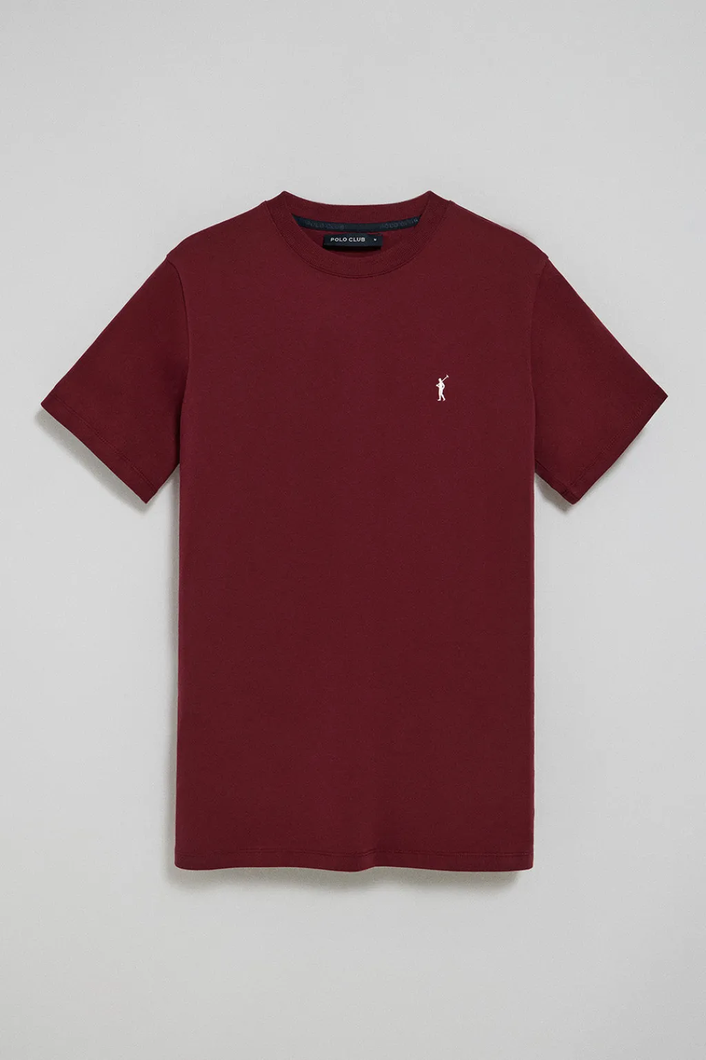 Polo Club T-Shirts|Packs*Lot de deux T-shirts grenat et bleu denim à col ras du cou et logo brodé Rigby Go Multicolore