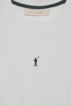 Polo Club Packs|T-Shirts*Lot de deux T-shirts noir et blanc sans manches à col ras du cou avec logo brodé Rigby Go Multicolore