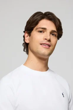 Polo Club Packs|T-Shirts*Lot de deux T-shirts noir et blanc avec col ras du cou et logo brodé Rigby Go Multicolore