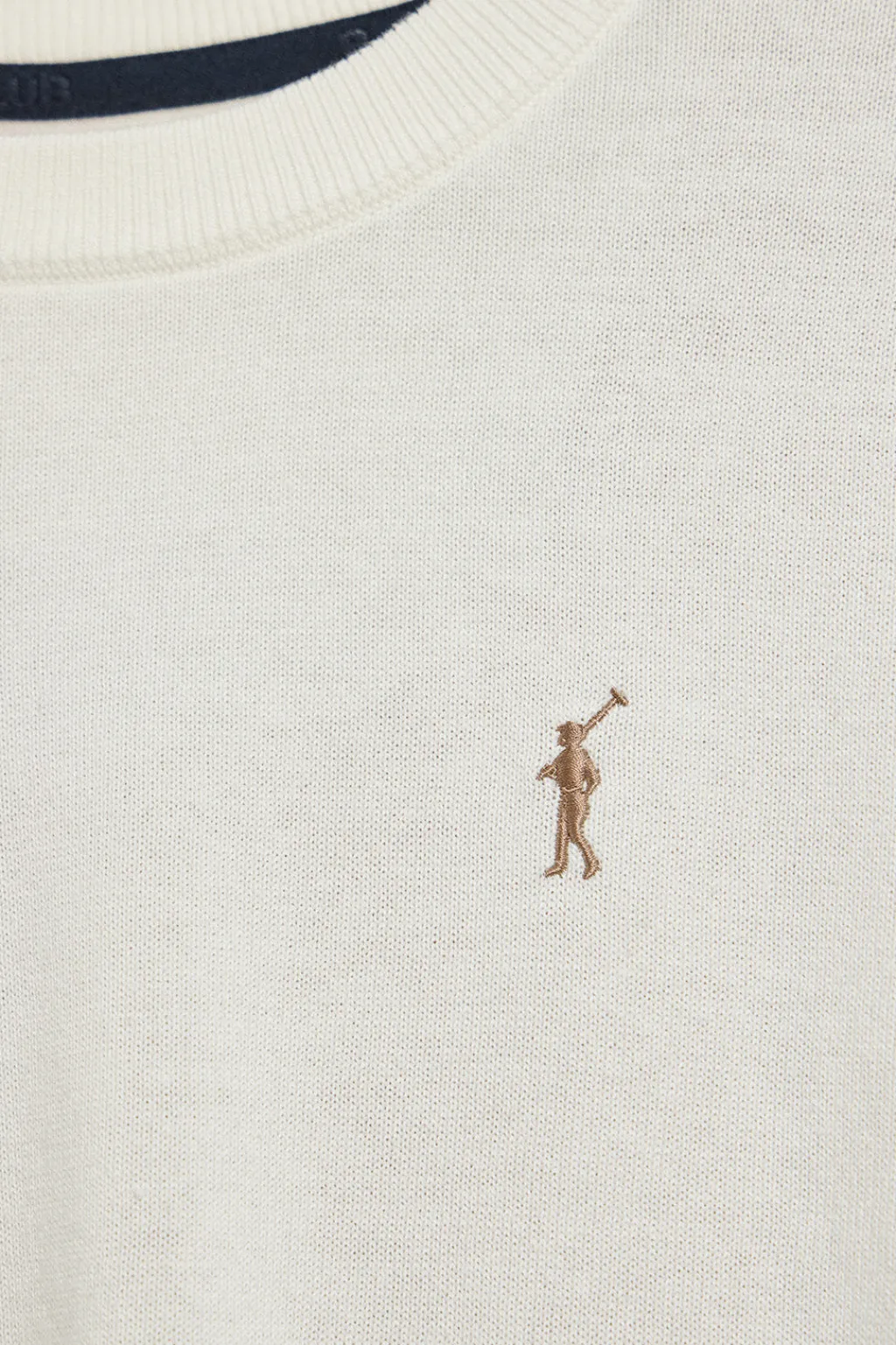 Polo Club Pulls|Packs*Lot de deux T-shirts noir et beige en maille à col ras du cou et Rigby Go brodé Multicolore