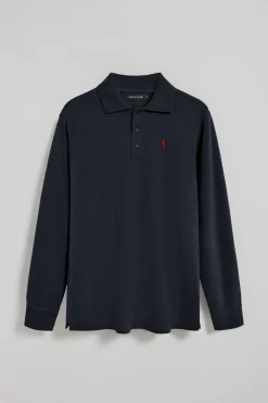 Polo Club Packs|Polos*Lot de trois polos à manches longues en bleu marine, noir et vert bouteille avec logo Rigby Go Multicolore