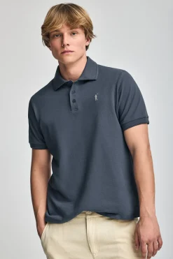 Polo Club Packs|Polos*Lot de trois polos à trois boutons grenat, bleu denim et beige avec logo Rigby Go Multicolore