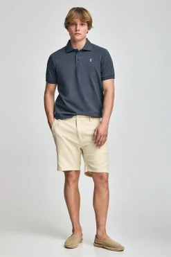 Polo Club Packs|Polos*Lot de trois polos à trois boutons grenat, bleu denim et beige avec logo Rigby Go Multicolore