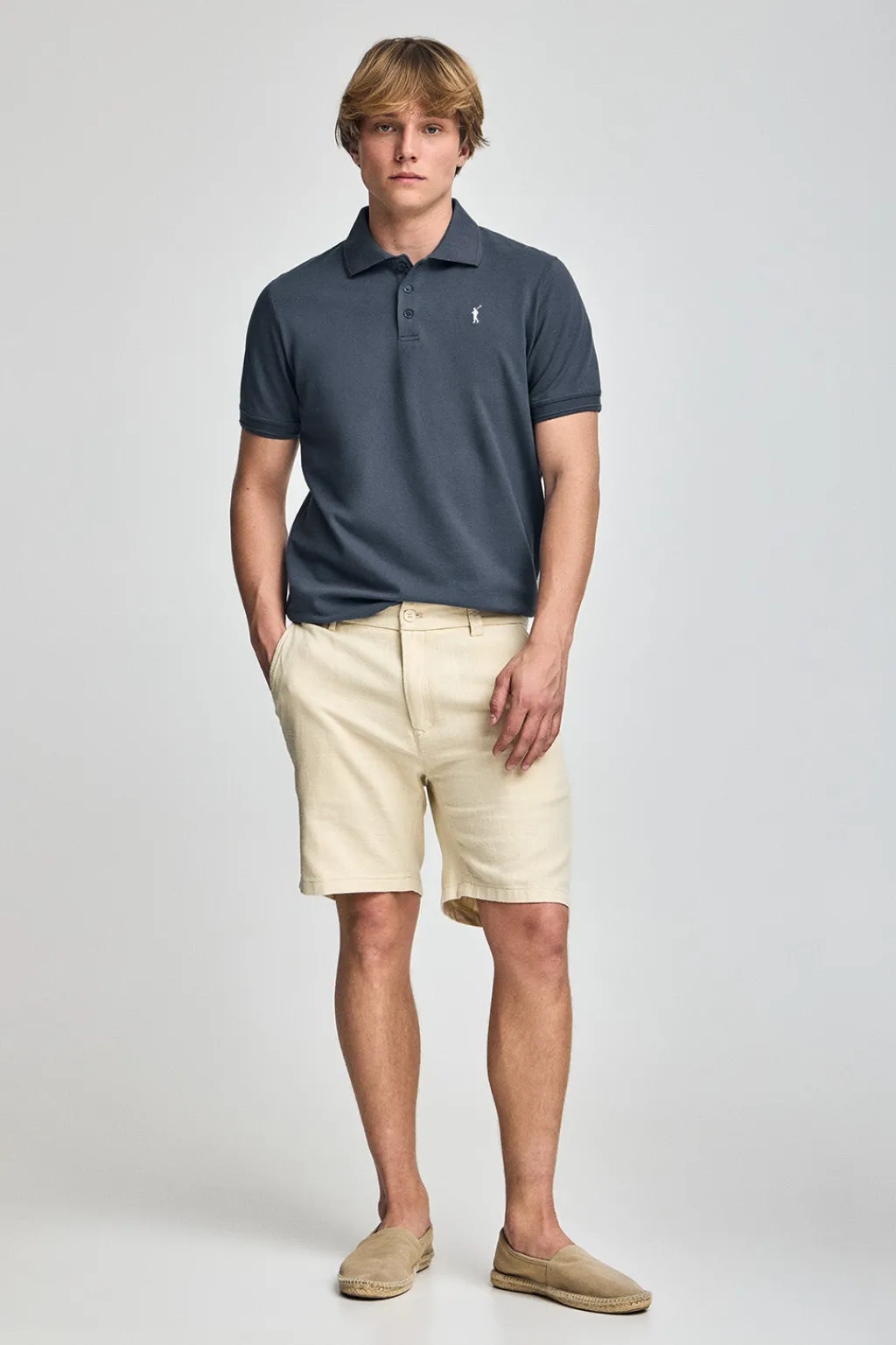 Polo Club Packs|Polos*Lot de trois polos à trois boutons grenat, bleu denim et beige avec logo Rigby Go Multicolore
